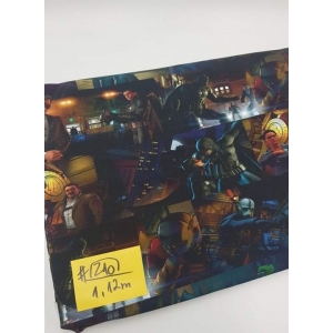 Dresówka pętelka nadruk cyfrowy - BATMAN KOMIKS 1,12M  #210