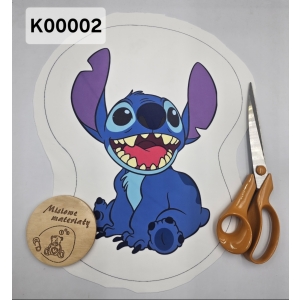 Panel KSZTAŁTKA velvet - STITCH K00002