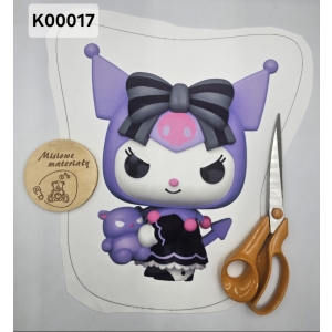 Panel KSZTAŁTKA velvet - KUROMI K00017