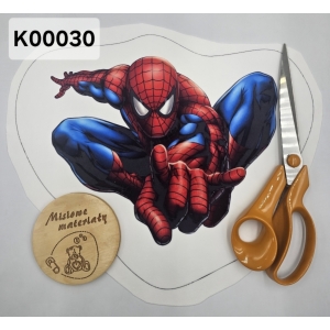 Panel KSZTAŁTKA velvet - SPAIDERMAN K00030