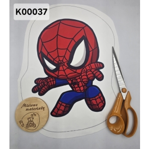 Panel KSZTAŁTKA velvet - MAŁY SPAIDERMAN  K00037