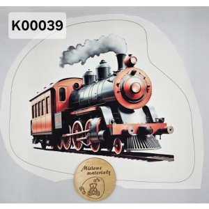 Panel KSZTAŁTKA velvet - POCIĄG K00039