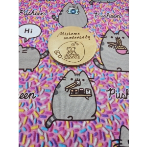 Ściągacz drukowany prqzek - PUSHEEN POSYPKA