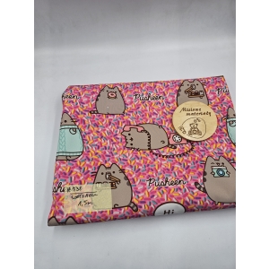 #738 Softshell drukowany - PUSHEEN POSYPKA 1,5M