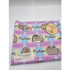#716 Softshell drukowany - PUSHEEN OMBRE 0,5M