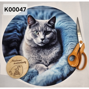 Panel KSZTAŁTKA velvet - KOT ROSYJSKI K00047
