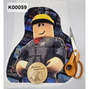 Panel KSZTAŁTKA velvet - GRACZ ROBLOX  K00059