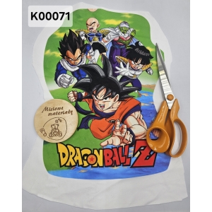 Panel KSZTAŁTKA velvet - DRAGON BALL KOLOROWY K00071