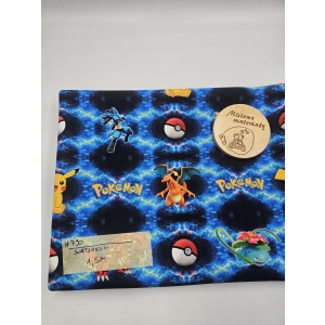 #790 Softshell drukowany- POKEMONY NA BURZOWYM NIEBIE  1.5M