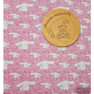 Dresowka petelka nadruk cyfrowy- CINNAMOROLL RÓŻOWY