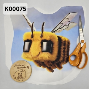 Panel KSZTAŁTKA velvet - PSZCZÓŁKA MINECRAFT FILM K00075