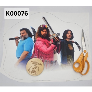 Panel KSZTAŁTKA velvet - AKTORZY Z FILMU MINECRAFT K00076