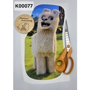 Panel KSZTAŁTKA velvet - LAMA FILMOWA MINECRAFT  K00077