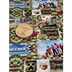 Ściągacz prążek drukowany - MINECRAFT FILMOWY AKTORZ