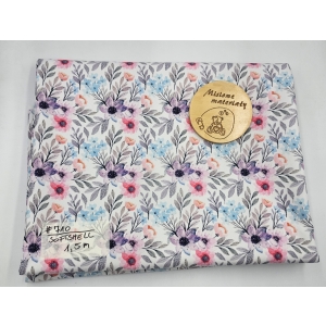 #710 Softshell drukowany - KWIATY ZIMOWE 1,5MB