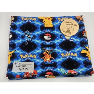 #722 Softshell drukowany - POKEMONY BURZOWE NIEBO 1.5M