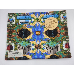#745 Softshell drukowany - MINECRAFT 3D 1M