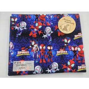 #747 Softshell drukowany - SPIDEY AMAZING FRIENDS 1,5M