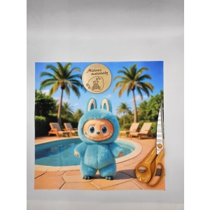 DOSTEPNE Panel VELVET 40CMx40CM - LABUBU PALMY