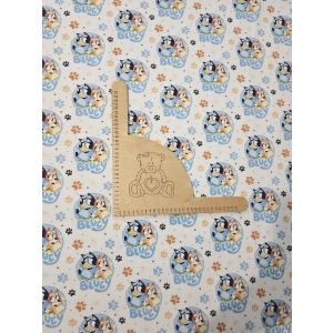 Singiel Jersey cyfrowy z elastanem - BLUEY KÓŁECZKA