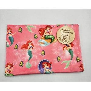 Welur soft drukowany elastycznym - SYRENKA ARIEL 1M #624