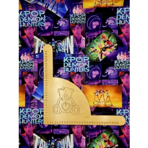 Dresowka petelka nadruk cyfrowy - KPOP DEMON HUNTERS GOLDEN