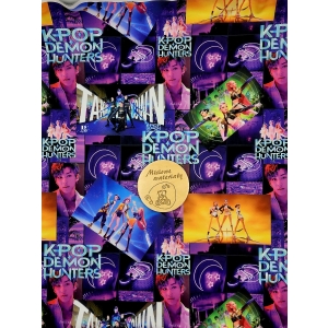 Dresowka petelka nadruk cyfrowy - KPOP DEMON HUNTERS GOLDEN