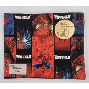 #714 Softshell drukowany - SPIDER-MAN CZERWONY 1,5M