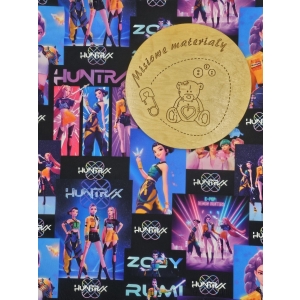 Singiel jersey cyfrowy z elastanem - KPOP DEMON HUNTERS KONCERT