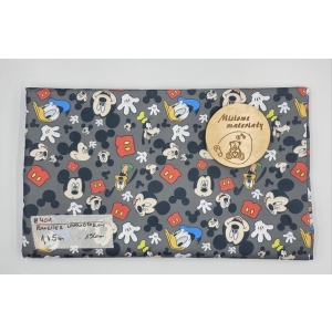 #401 Poliester wodoodporny- MYSZKA MIKI NA GRAFCIE 1,45M