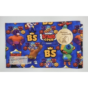 #404 Poliester wodoodporny- BRAWL STARS EL PRIMO 1M