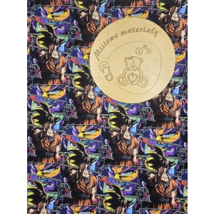 Dresowka pętelka nadruk cyfrowy - DRAGON BALL OCZY