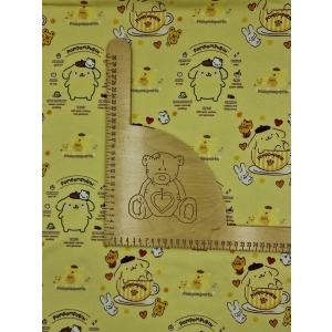 Dresówka pętelka nadruk cyfrowy - POMPOMPURIN
