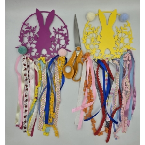 KRÓLIK Z KWIATAMI - ŻÓŁTY ( WARSZTATY)