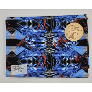 #735 Softshell drukowany - SPIDER-MAN NIEBIESKI 1,5M