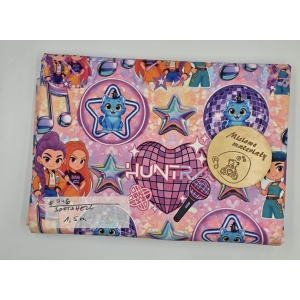 #746 Softshell drukowany - KPOP DEMON HUNTERS - MAŁE BOMBELKI 1,5M