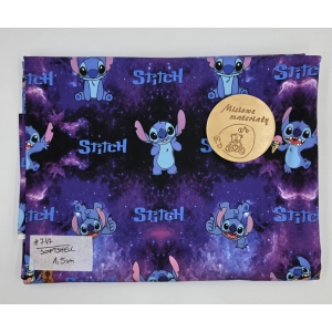 #747 Softshell drukowany - STITCH KOSMOS 1,5M