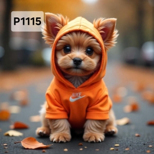 Panel poliester wodoodporny oxford na TORBĘ - PIES  P1115  NA ZAMÓWIENIE