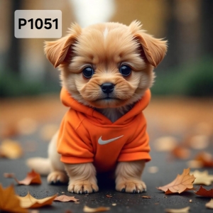 Panel poliester wodoodporny oxford na TORBĘ - PIES P1051  NA ZAMÓWIENIE