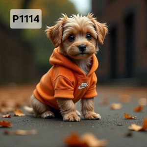 Panel poliester wodoodporny oxford na TORBĘ - PIES  P1114  NA ZAMÓWIENIE