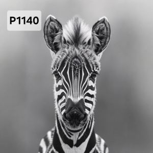 Panel poliester wodoodporny oxford na TORBĘ - ZEBRA  P1140  NA ZAMÓWIENIE