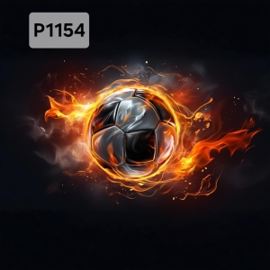 Panel poliester wodoodporny oxford na TORBĘ - PIŁKA DO NOŻNA P1154  NA ZAMÓWIENIE