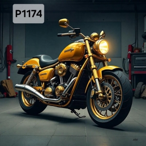 Panel poliester wodoodporny oxford na TORBĘ - MOTOR/MOTOCYKL  P1174  NA ZAMÓWIENIE