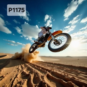 Panel poliester wodoodporny oxford na TORBĘ - MOTOR/MOTOCYKL  P1175  NA ZAMÓWIENIE