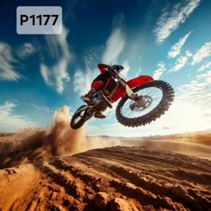 Panel poliester wodoodporny oxford na TORBĘ - MOTOR/MOTOCYKL  P1177  NA ZAMÓWIENIE