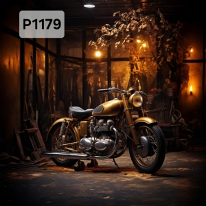 Panel poliester wodoodporny oxford na TORBĘ - MOTOR/MOTOCYKL  P1179  NA ZAMÓWIENIE