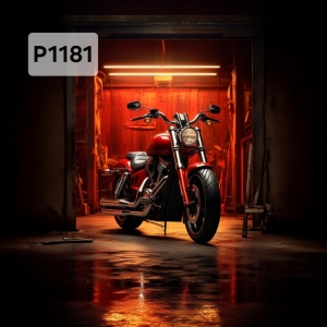 Panel poliester wodoodporny oxford na TORBĘ - MOTOR/MOTOCYKL  P1181  NA ZAMÓWIENIE