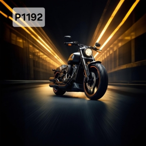 Panel poliester wodoodporny oxford na TORBĘ - MOTOR/MOTOCYKL  P1192  NA ZAMÓWIENI