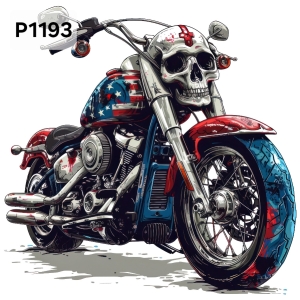 Panel poliester wodoodporny oxford na TORBĘ - MOTOR/MOTOCYKL  P1193  NA ZAMÓWIENI