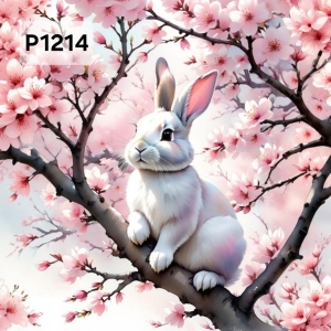 Panel poliester wodoodporny oxford na TORBĘ - KRÓLIK P1214  NA ZAMÓWIENIE